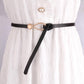 Fashion Thin Belt Ladies Matching Skirt Versatile Decorative Dress Shirt Small Belt