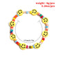 Jewelry Cartoon Smiley Rice Bead Bracelet Female Color Handmade Beaded Bohemian Jewelry Bracelet