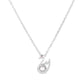One hundred languages of the same style I love you necklace copper micro-inlaid zircon big belly swan pendant