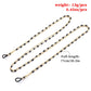 Jewelry Double Layer Acrylic Black Diamond Copper Bead Chain Glasses Chain Fashion Glasses Mask Accessories Female