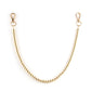 Trendy metal waist chain ins hip-hop chain single-layer key chain belt chain personality all-match pants chain jewelry