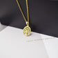 Personalized titanium steel tree of life necklace for women