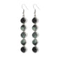 Fashion creative total lunar eclipse luminous earrings personalized retro tassel earrings jewelry