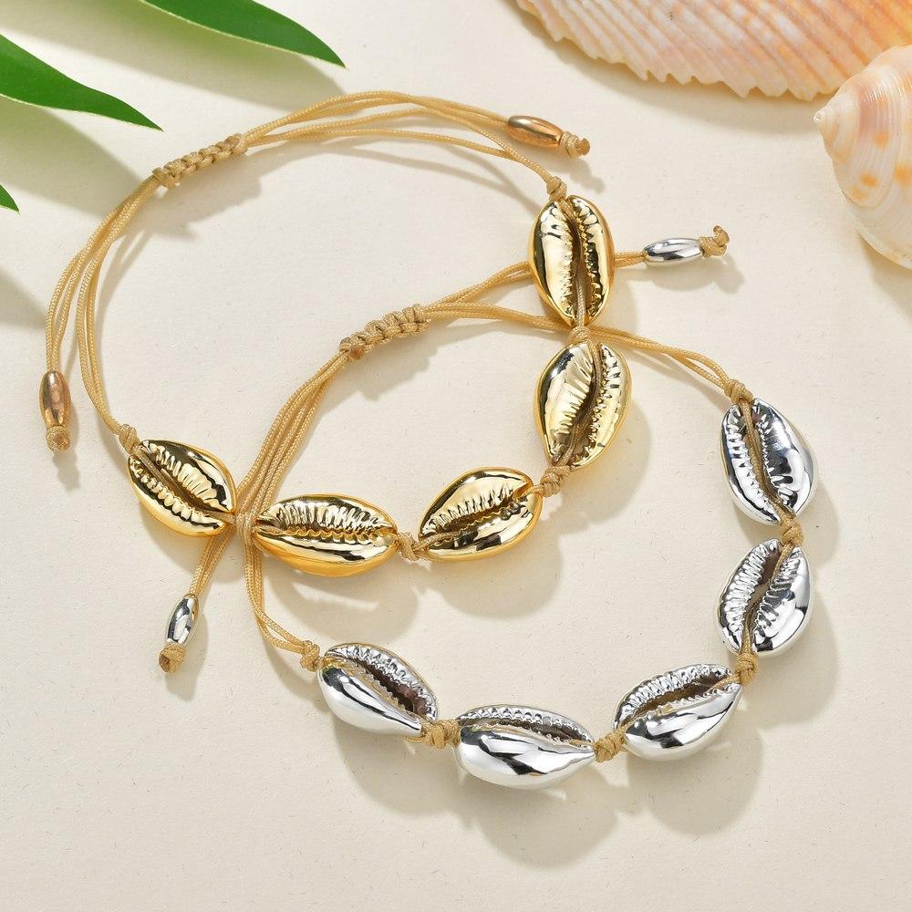 Popular Jewelry Bracelet Electroplated Shell Bracelet Simple Fashion Bracelet