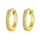 Fashion Zircon Earrings Exquisite Crystal Stud Earrings Jewelry
