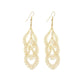 Indian Baroque multi-level women's hollow out long earrings ethnic all-match earrings