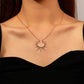 Sunflower Pendant Necklace Retro Metal Clavicle Chain Fashion Creative Jewelry Women