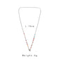 Mask Lanyard Necklace Fashion Color Triangular Glass Zircon Anti-lost Hanging Chain Glasses Chain