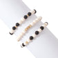 B1635 Mori Girls Jewelry Candy Color Sweet Fresh Bracelet Set Elastic Beads Elegant Bracelet
