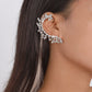 E1691 Jewelry Personalized Leaves Fresh Rhinestone Earrings Creative Dinner Party Earrings