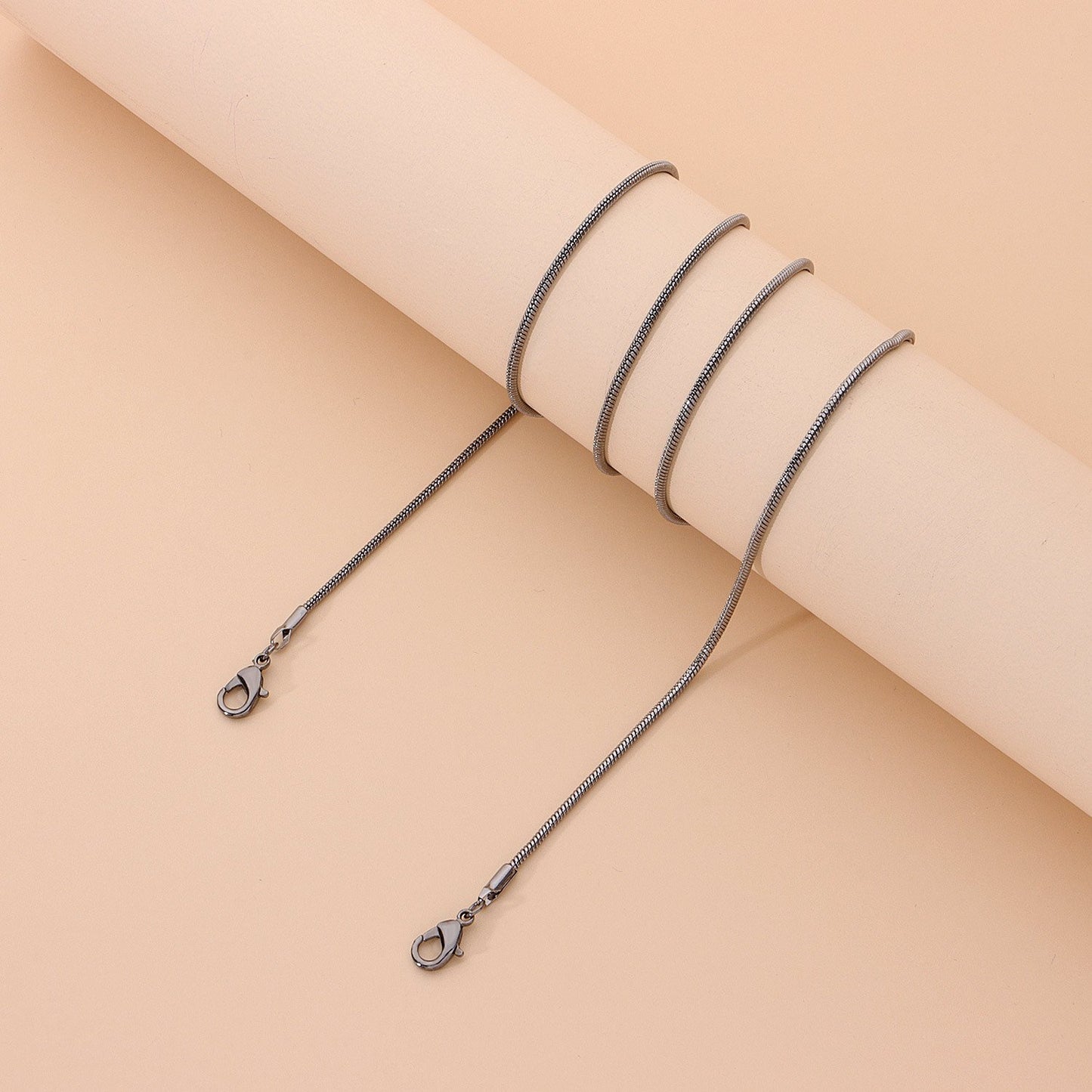 Jewelry 2mm Snake Bone Chain Glasses Chain Fashion Versatile Mask Mask Fixed Accessories