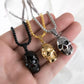 Explosive Punk Pendant Necklace Men's Non-mainstream Exaggerated Personality Skull Fashion Fashion Jewelry