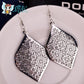 Supply boutique ear jewelry Hollow Chinese earrings multi-layer alloy frosted earrings