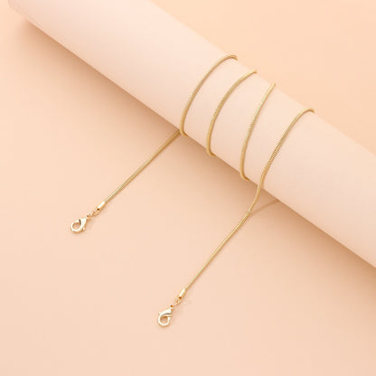 Jewelry 2mm Snake Bone Chain Glasses Chain Fashion Versatile Mask Mask Fixed Accessories