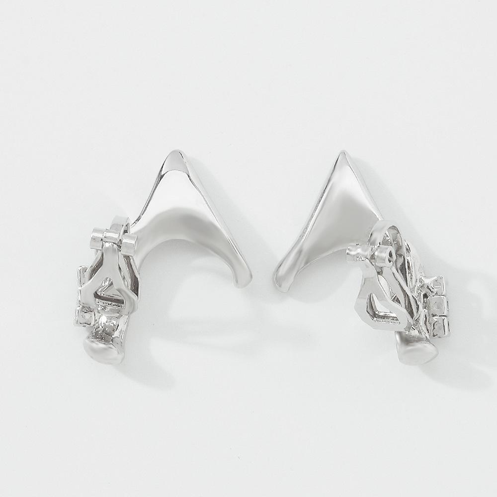 E1155 Jewelry Irregular Personality Diamond Earrings Trendy Street Style Earrings