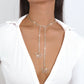 N1737 Claw Chain Rhinestone Tassel Butterfly Long Necklace Sweet Cool Elegant Fashion Niche Geometric Necklace