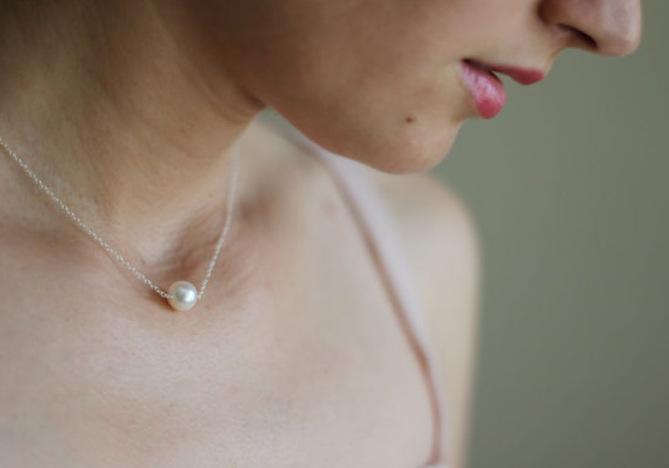 Jewelry Temperament Popular Luxury Pearl Short Clavicle Chain Ladies Personality Versatile Necklace