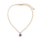 Jewelry Versatile Eye Pendant Metal Necklace Simple Geometric Box Chain Single Layer Necklace Female