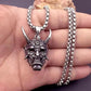 Summer Street Punk Pendant Necklace Male Ghost Mask Halloween Horror Ornament Gift