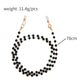 Mask hanging chain glasses hanging chain crystal glasses chain imitation pearl mask chain glasses chain