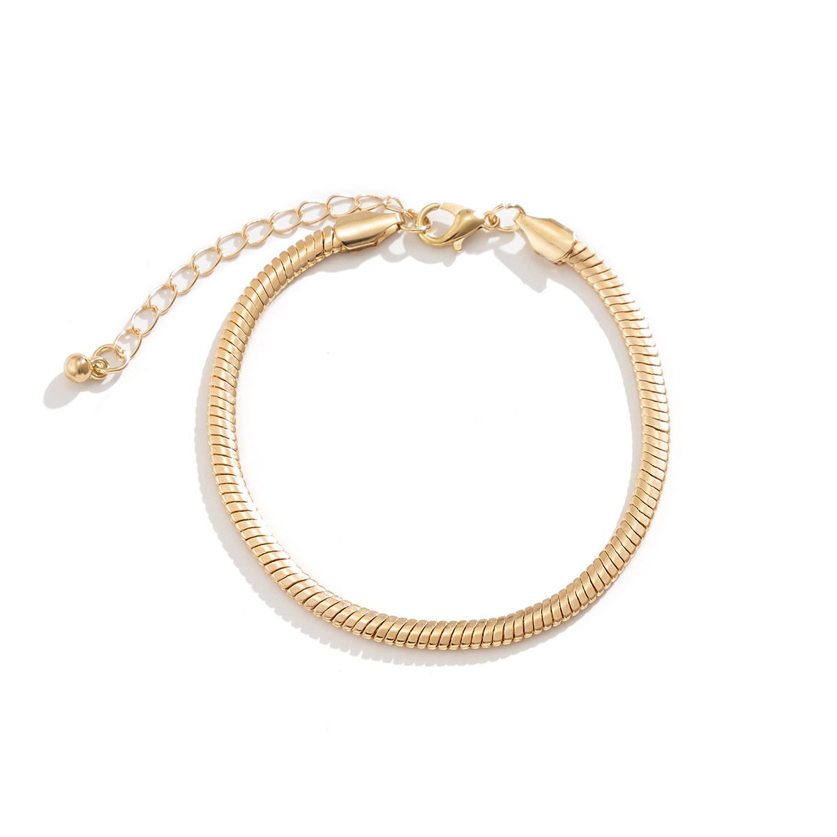 Jewelry Versatile Metal Niche Clavicle Necklace Simple Sweet Cool Snake Bone Chain Single Layer Necklace Female