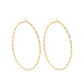 Jewelry Fashion Exaggerated Large Circle Thread Earrings Personalized Retro Geometric Metal Stud Earrings