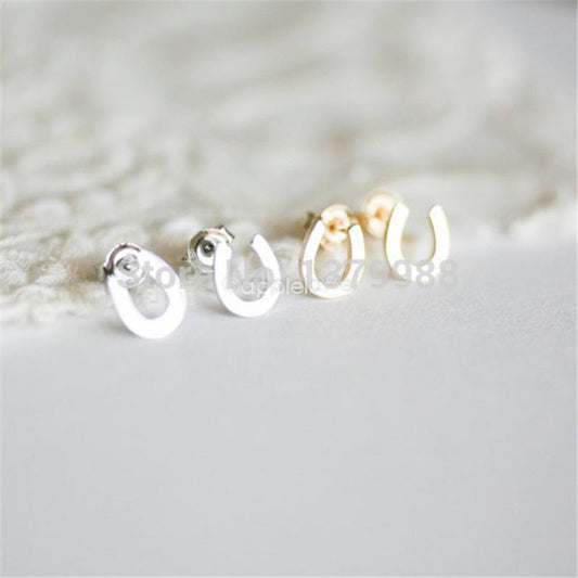 Popular Jewelry Simple Water Drop Shape Earrings Classic Versatile Women's Stud Earrings