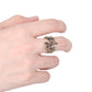 Hip Hop Pterodactyl Luminous Wings Open Ring Halloween Street Metal Ornaments
