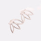 Jewelry Simple Fashion Hollow Lotus Flower Stud Earrings Women's Creative Nail Earrings Earrings