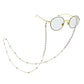 Jewelry Fashion Simple Pearl Glasses Chain Hanging Neck Anti-drop Glasses Rope Glasses Accessories
