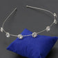 Hair accessories headdress sweet rhinestone sun flower thin headband floor stall headband