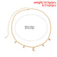 Jewelry Simple and Versatile Metal Star and Moon Pendant Waist Chain Sexy Geometric Single Layer Chain Body Chain