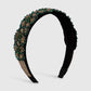 F4459 Baroque retro light luxury headband imitation crystal beaded heavy industry palace exaggerated dinner headband