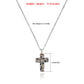 Jewelry simple small hole chain color cross pendant necklace female national trend necklace