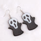 Niche design funny little monster acrylic drop oil pendant earrings personality trend earrings