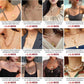 N8118 Back Chain Creative Pig Nose Necklace Female Simple Pearl Light Luxury Tassel Clavicle Necklace