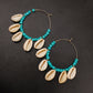 Ear Jewelry Exaggerated Shell Earrings Female Fashion Temperament Rice Bead Earrings
