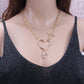 Jewelry Exaggerated Hollow Peach Heart Hollow Cross Virgin Mary Pendant Necklace Female