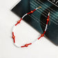 Jewelry Bohemian colored rice beads imitation pearl smiley flower necklace choker necklace female