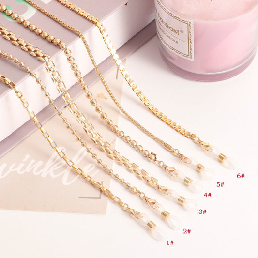 Glasses chain mask hanging chain fashion simple glasses hanging chain sun glasses chain