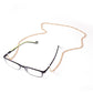 Jewelry trendy cool hip-hop geometric hollow chain glasses chain simple hanging neck sunglasses chain