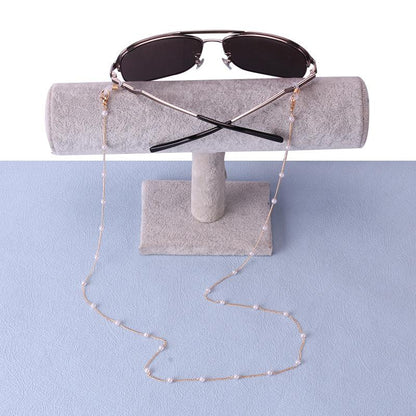 Retro Glasses Chain Temperament Imitation Pearl Rope Mask Rope Dual-purpose Glasses Rope Sunglasses Decorative Hanging Chain