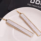 Vintage Long Bar Earrings Trimmed Frosted Earrings Metal Punk Earrings Jewelry