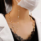 Mask anti-lost hanging chain temperament retro pearl handmade chain multi-purpose mask glasses chain sweater chain female