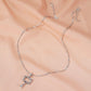 Jewelry heart-to-heart pendant clavicle chain love concentric knot necklace Valentine's Day gift