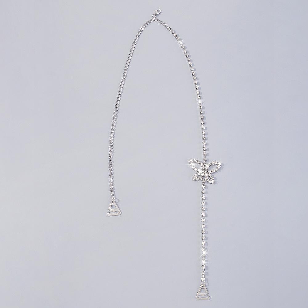 C291 Jewelry Simple Temperament Super Fairy Butterfly Body Chain Elegant Fashion Sexy Invisible Shoulder Strap