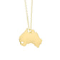 Australia Map Australia Necklace Map Necklace