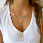 Jewelry Fashion Feather Turquoise Bead Sequin Multilayer Necklace Women's Street Shoot