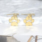Jewelry creative pet dog paw dog print earrings female earrings cute animal paw earrings