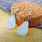 Creative natural opal earrings earrings alloy earrings full cut water drop boutique earrings for domestic sale